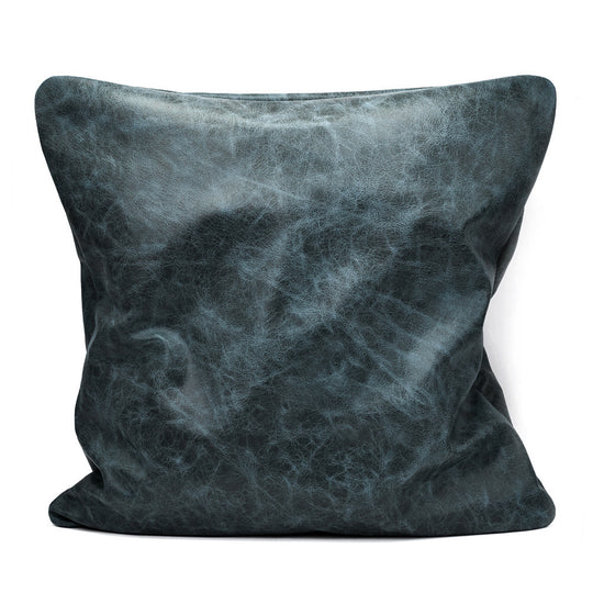 Perna din Piele Moale, Albastru Navy Antichizat