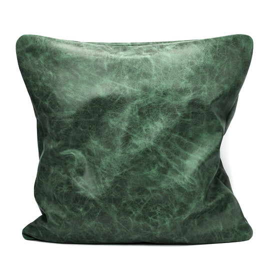 Perna din Piele Moale, Verde Antichizat