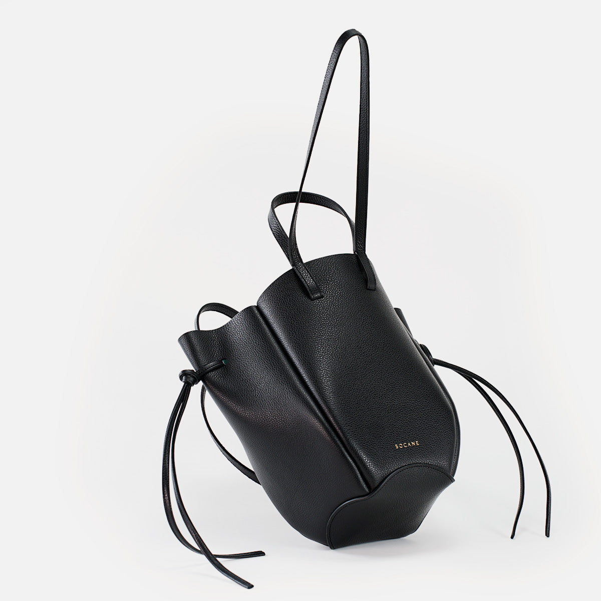 Geanta Voulez-Vous, Piele Texturata, Neagra