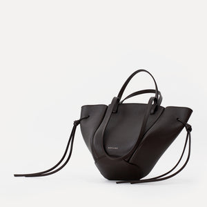 Geanta Voulez-Vous, Piele Texturata, Chocolat Noir