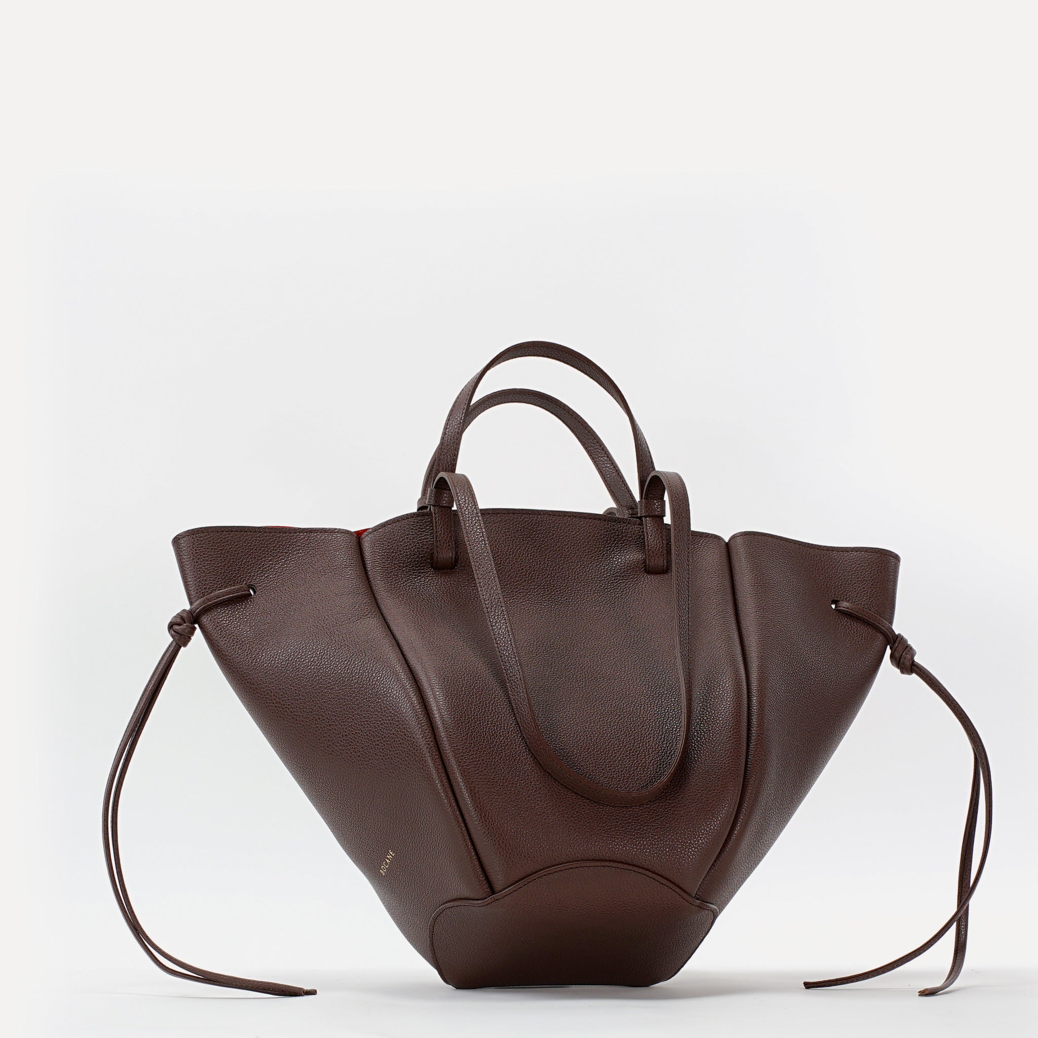 Geanta Maxi Voulez-Vous, Piele Texturata, Chocolat