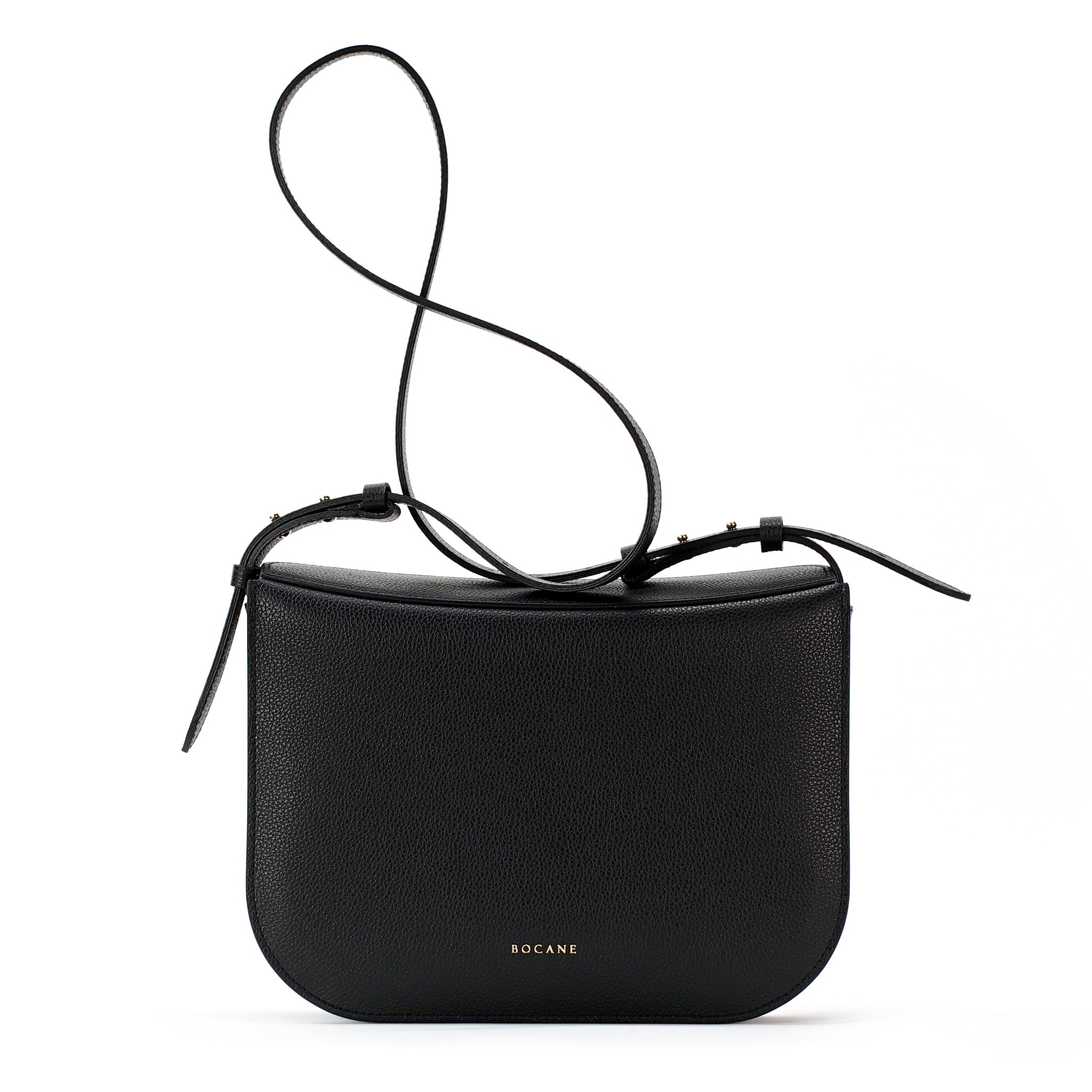 Geanta Maxi Demoiselle, Piele Texturata, Neagra