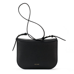 Geanta Maxi Demoiselle, Piele Texturata, Neagra