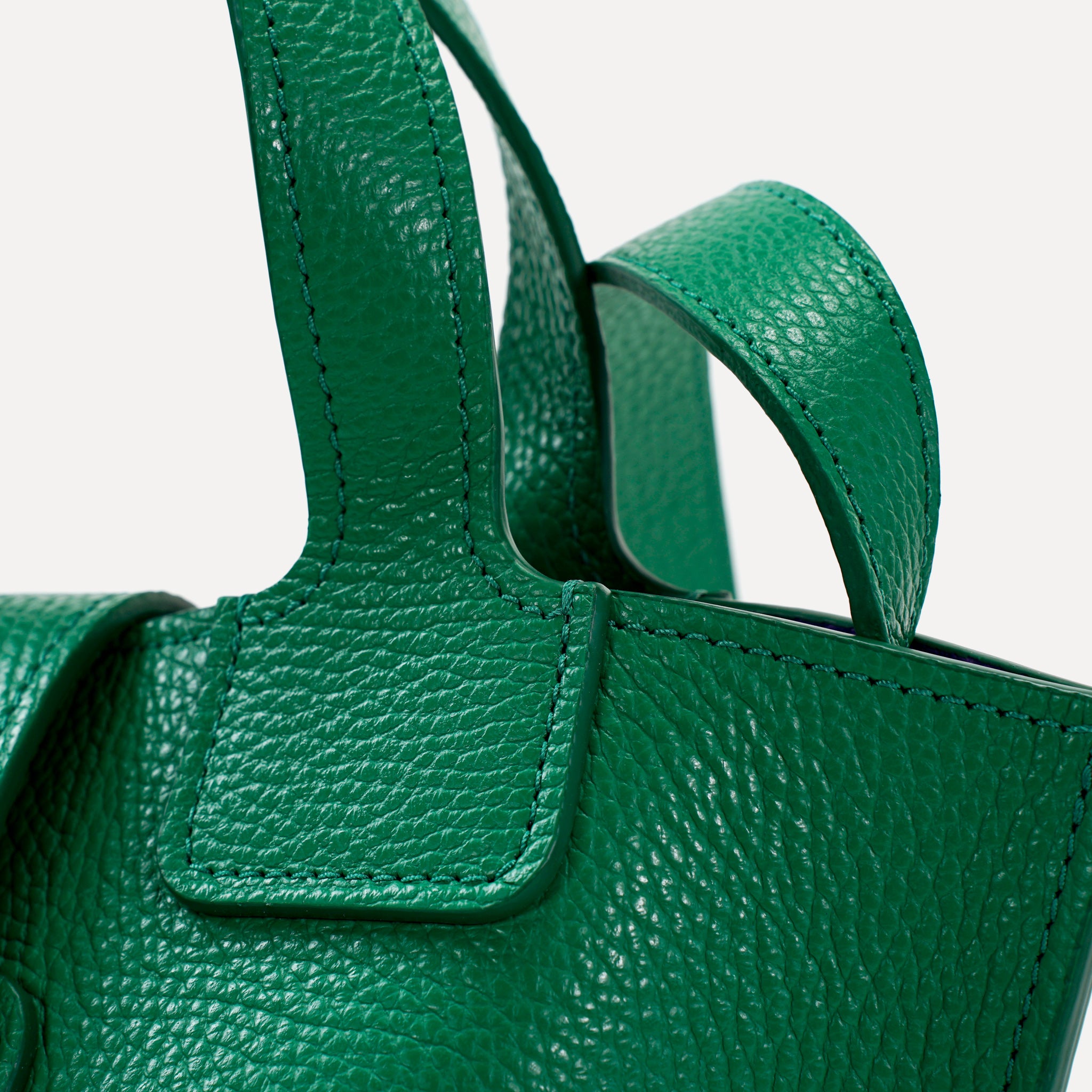 Geanta Caprice, Piele Texturata, Culoare Verde Elf