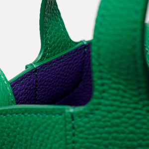 Geanta Caprice, Piele Texturata, Culoare Verde Elf