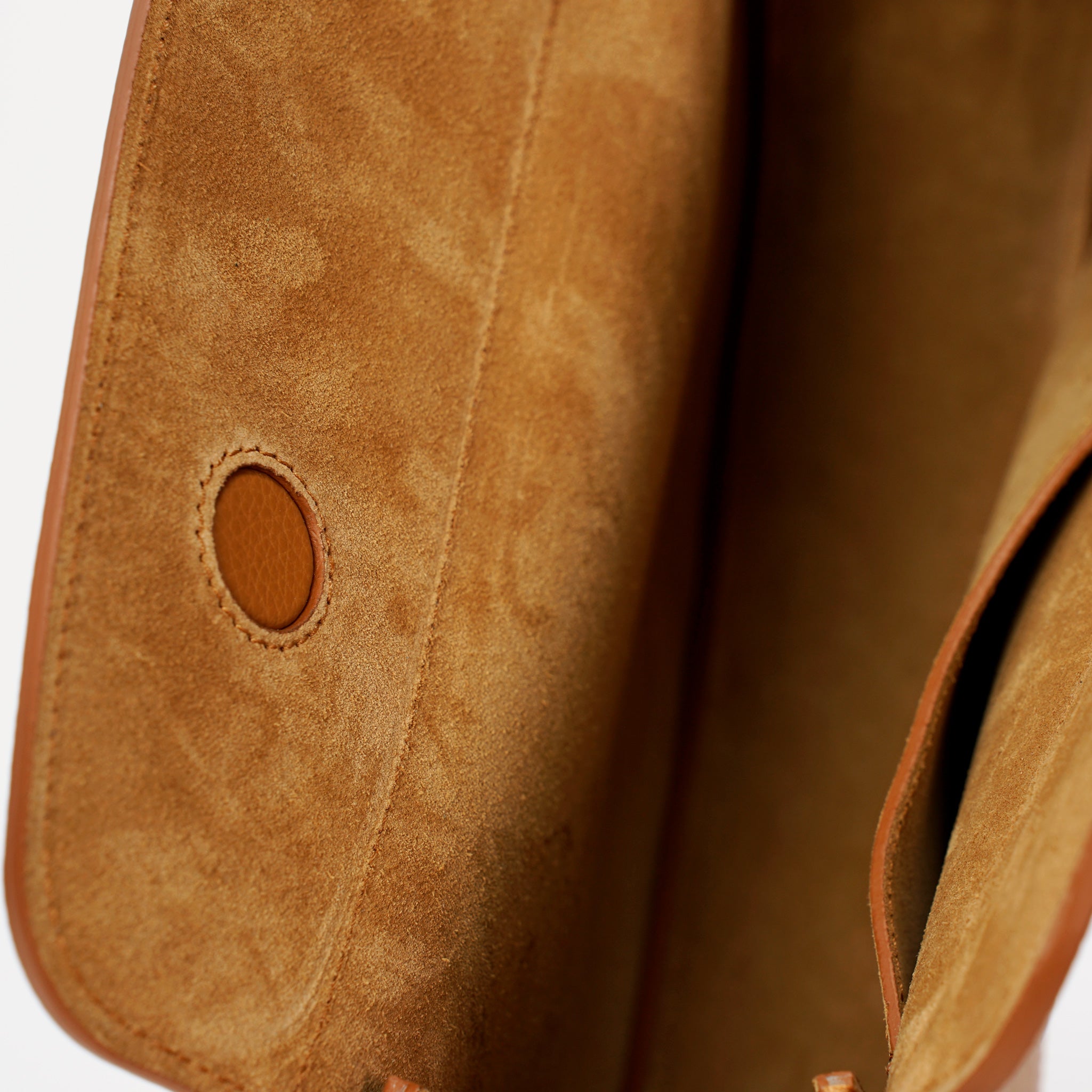 Geanta Maxi Demoiselle, Piele Texturata, Caramel