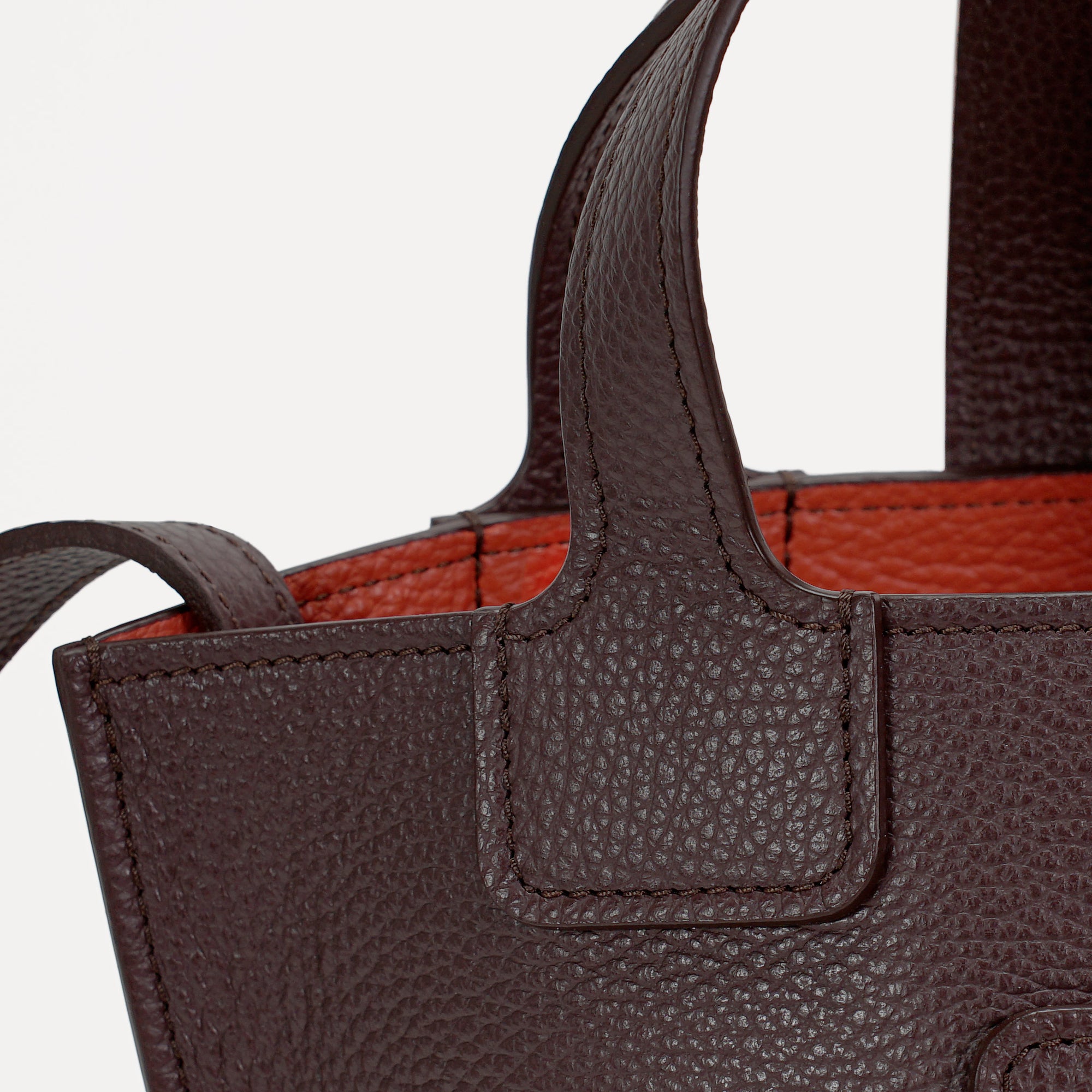 Geanta Caprice, Piele Texturata, Culoare Burgundia