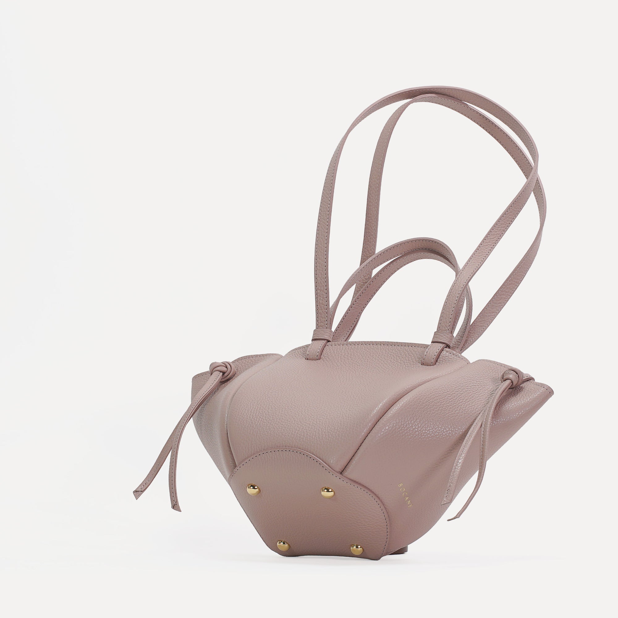 Geanta Voulez-Vous, Piele Texturata, Roz Pudrat