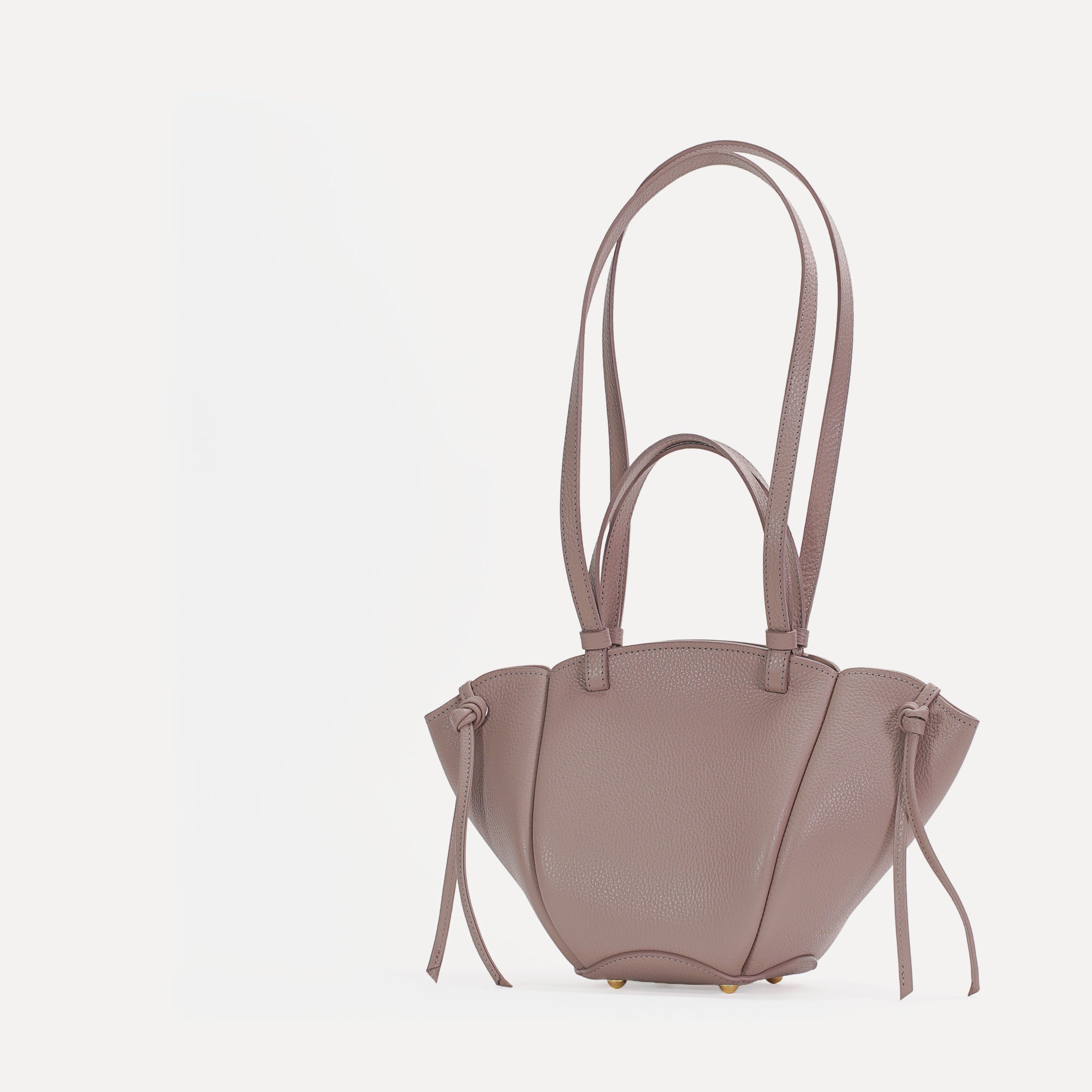 Geanta Voulez-Vous, Piele Texturata, Roz Pudrat