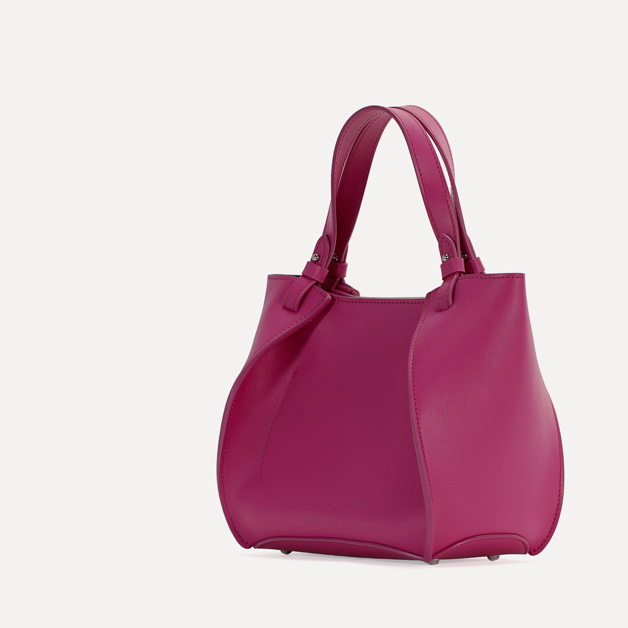 Geanta Amarante Mini, Piele Nappa, Roz Aprins