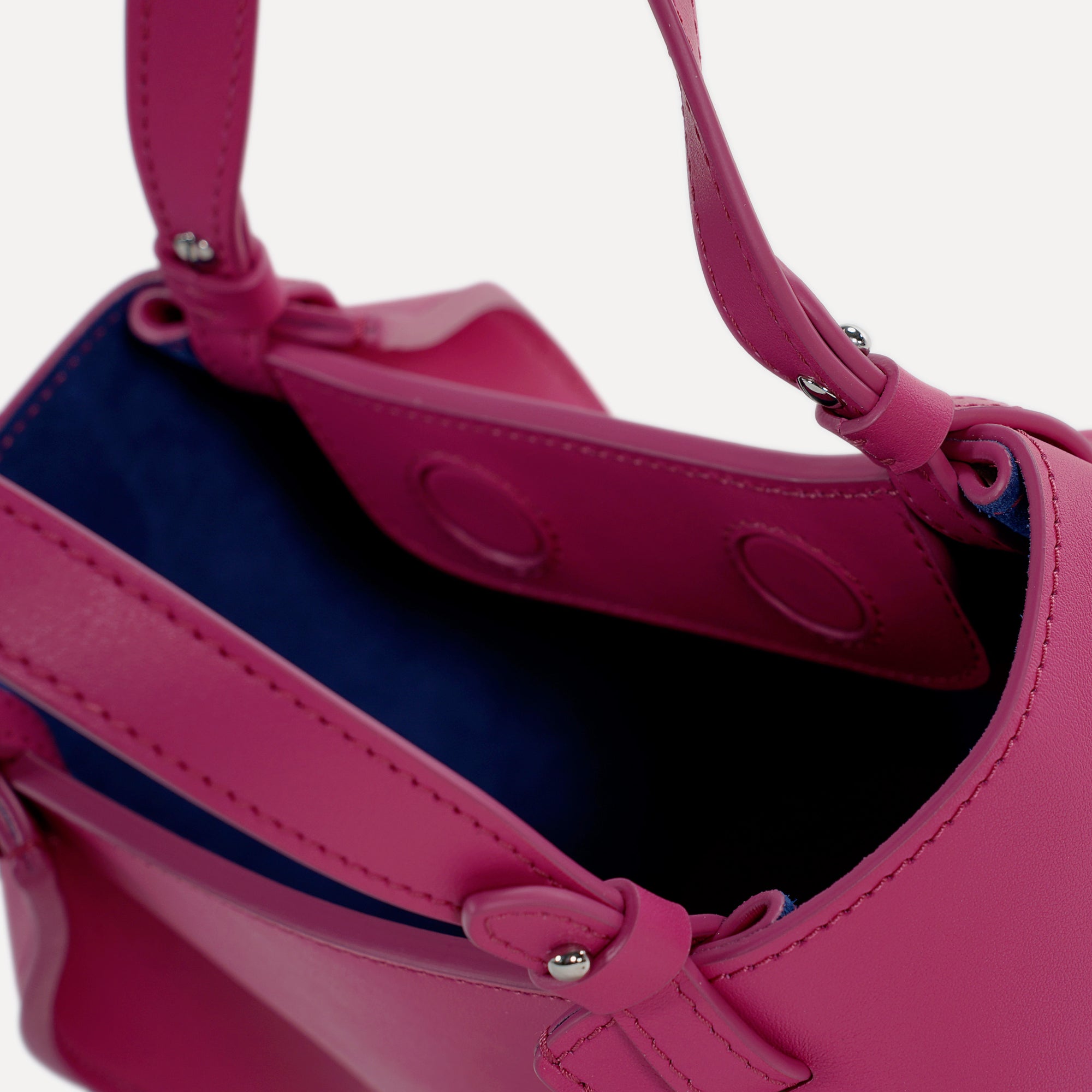Geanta Amarante Mini, Piele Nappa, Roz Aprins