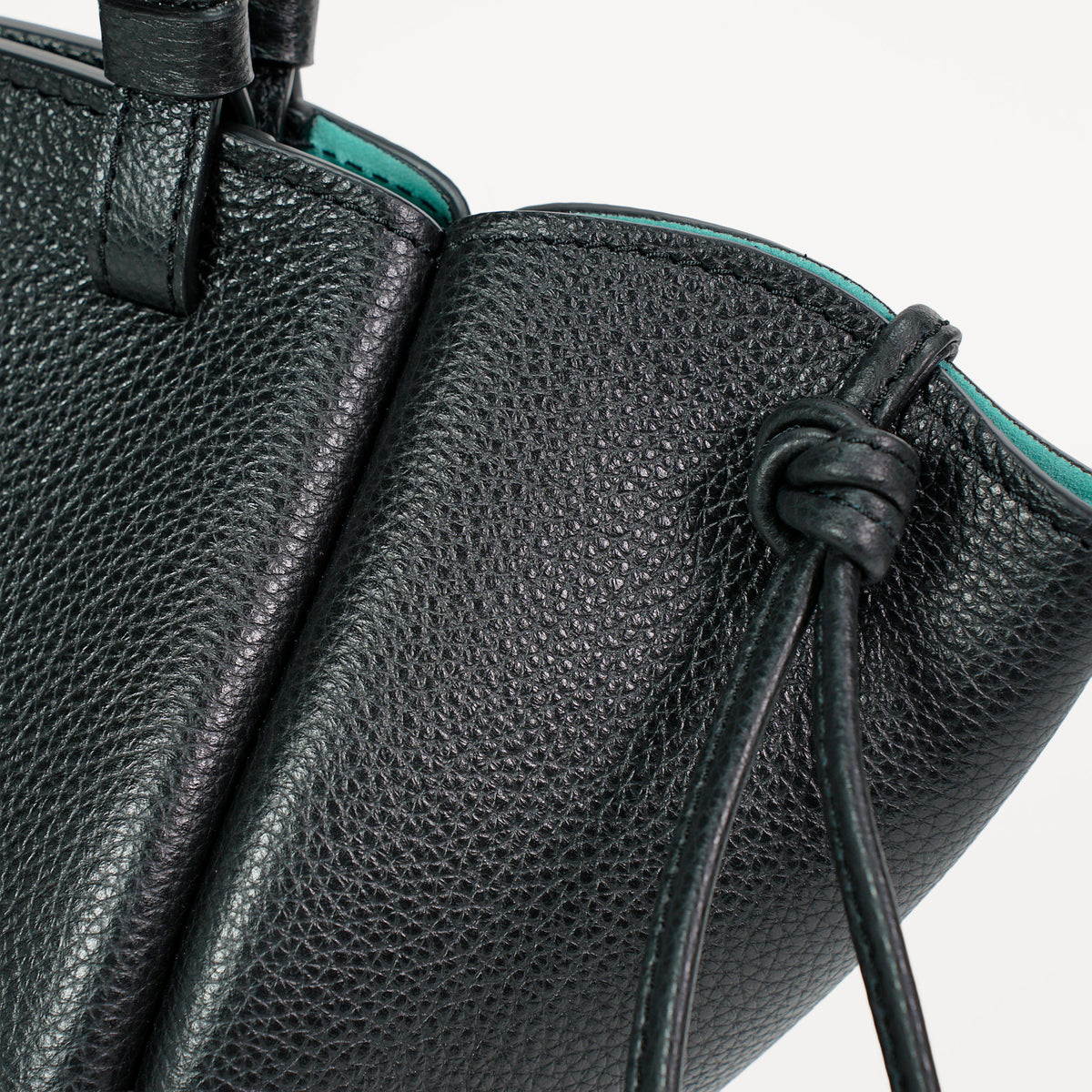 Geanta Voulez-Vous, Piele Texturata, Neagra