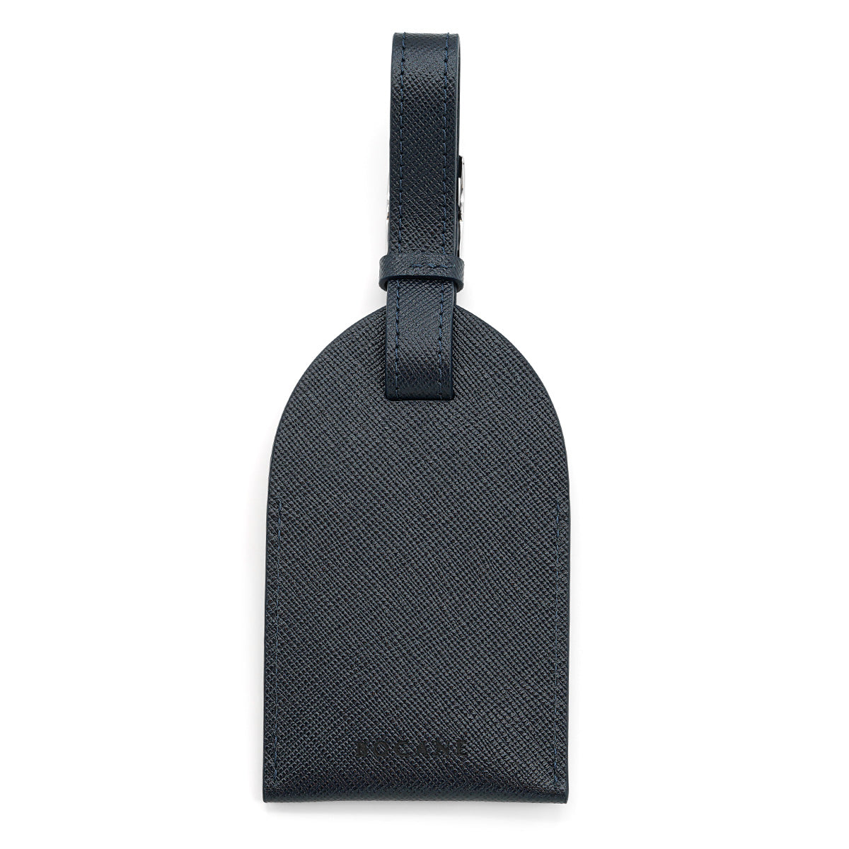 Tag Eticheta pentru Bagaje din Piele Saffiano Albastru-Navy