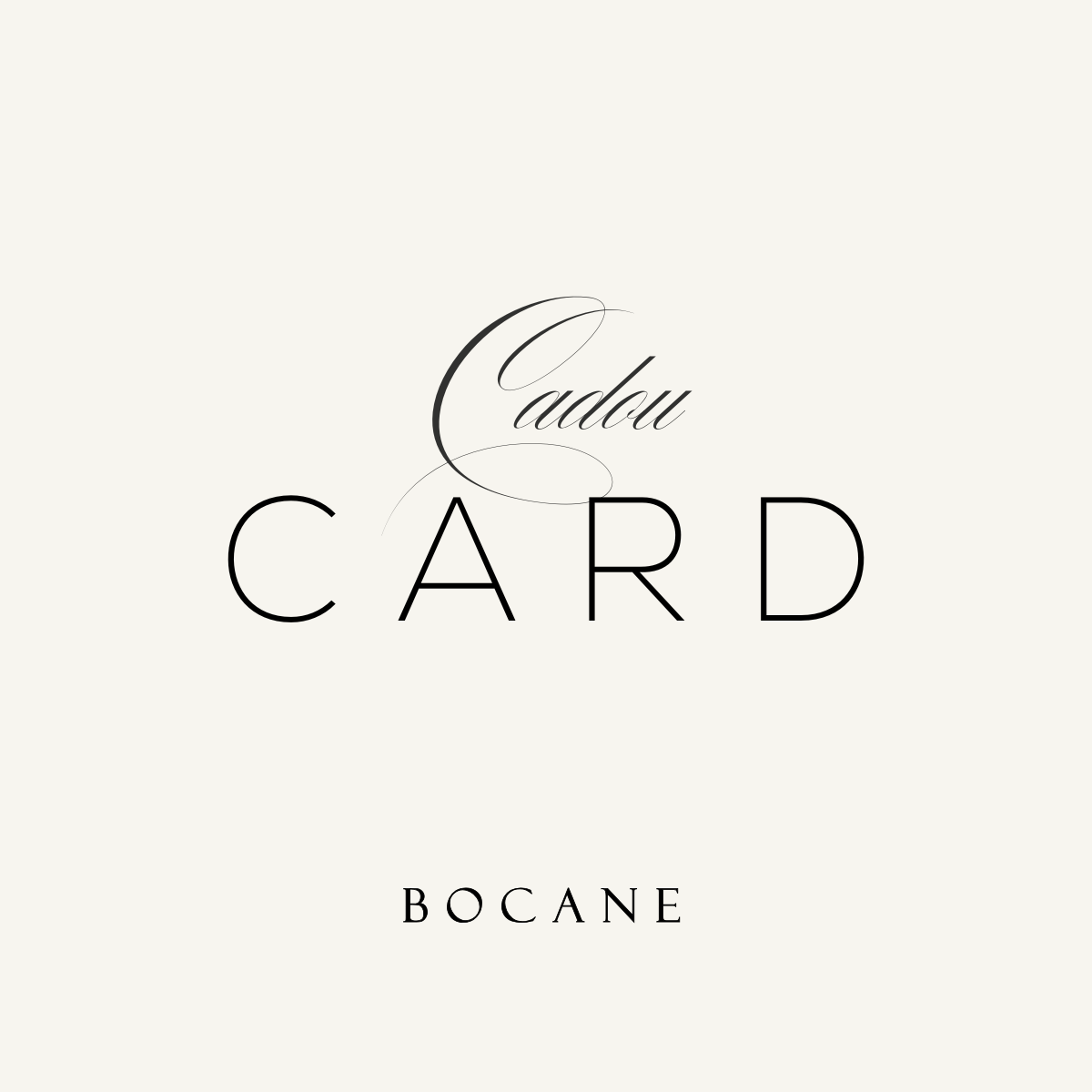 Card Cadou Bocane